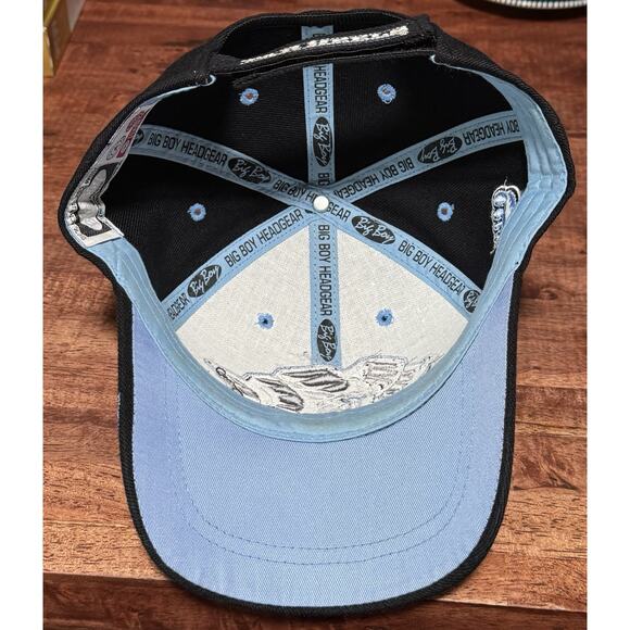 Vintage UNC Tar Heels Big Boy Headgear Strap Back Hat North Carolina - Picture 5 of 7